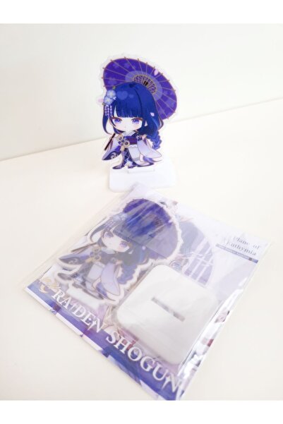 Yenaplanner Genshin İmpact Raiden Shogun Mini Stand (1 Adet)