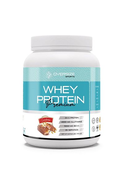 Oversize Sports PremiumWheyProtein FlavoredSnickers- 1170g, 35 Servings