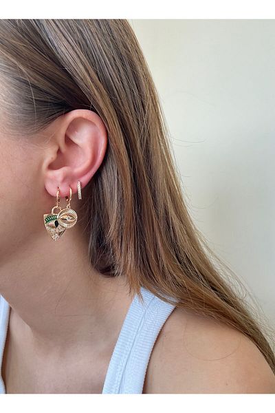 nerora Premium Multiple Ancient Egyptian Pattern Earrings