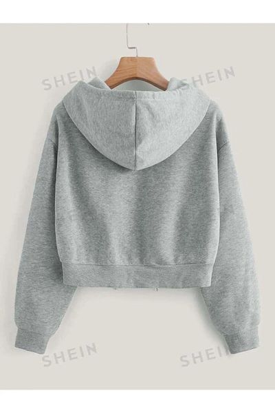 npLStore Детски суитшърт с шарка на две панди - Зимен суитшърт с качулка