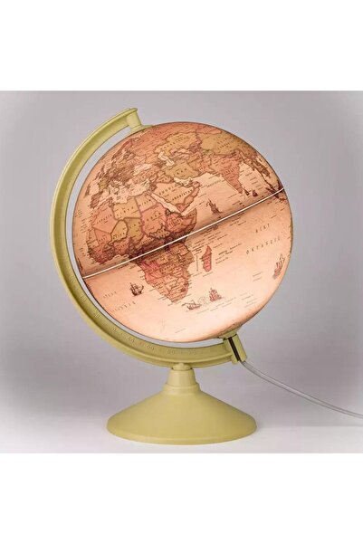 Gürbüz Küre Işıklı Antik 30 Cm Antik Işıklı Küre