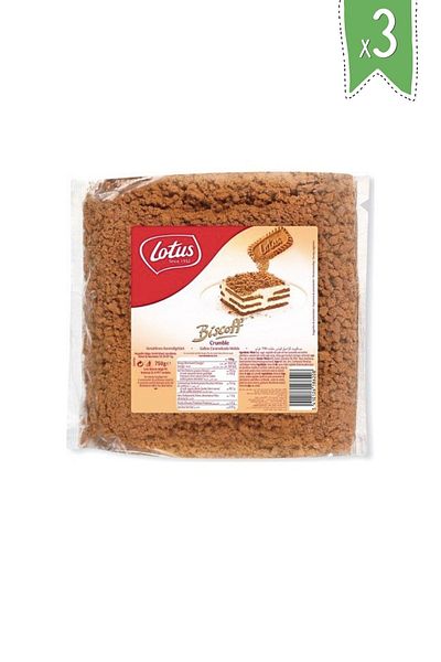 Lotus Biscuit Shards - Biscoff Crumble 750 Gr X3