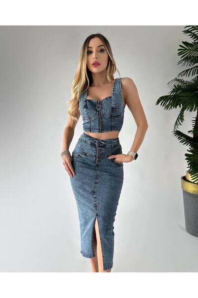 wellsoftline Bistüyer Φούστα και Σετ Bad Suit