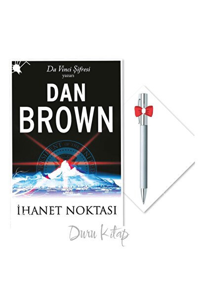 Altın Kitaplar İhanet Noktası - Dan Brown (ÖZEL BOY), CAPRİCE B112 TÜKENMEZ KALEM HEDİYELİ