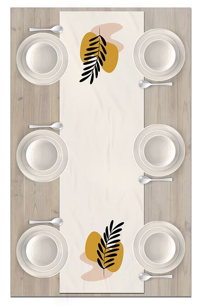 Bertille Home Σειρά 140x40 cm Ψηφιακή τυπωμένη μινιμαλιστική δρομέας