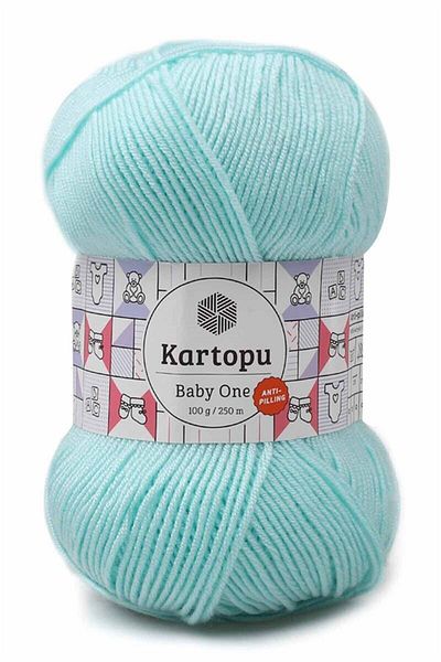 Kartopu Baby One Hand Knitting Σχοινί 100 γρ |   K578 Ανοιχτό Τυρκουάζ