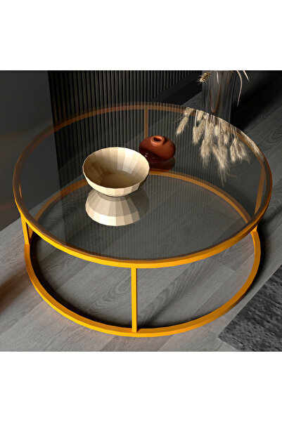 DAF Ceslan Yuvarlak Orta Sehpa