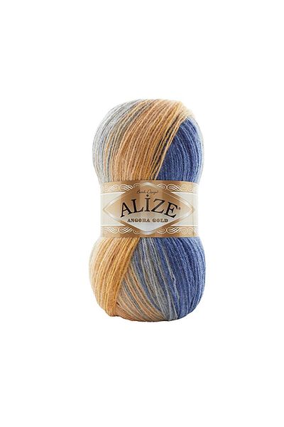 Alize Angora Gold Batik 7914 100 Gr 550 Meters 20% Wool 80% Acrylic