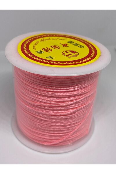 312 KONSEPT 1. Ποιοτικό άπλαστο κορδόνι αλεξίπτωτου 0,8 mm - Ροζ καρούλι 100 μέτρα