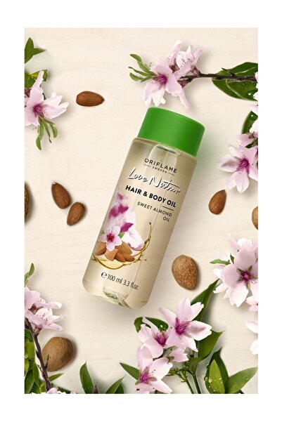 Oriflame Love Nature Tatlı Badem Özlü Saç Ve Vücut Yağı