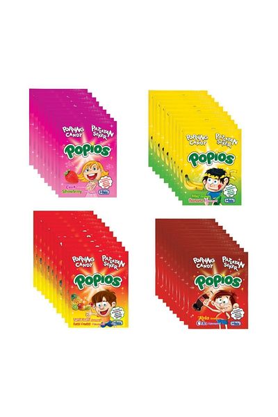 Hleks Shoogy Boom - 4 Types of Mixed Patchoes Candy Box = 40 Popios
