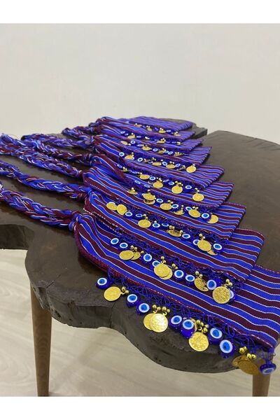 DİNÇLER TEKSTİL KARADENİZ KEŞAN ÖRGÜLÜ LİRALI BANDANA FULAR