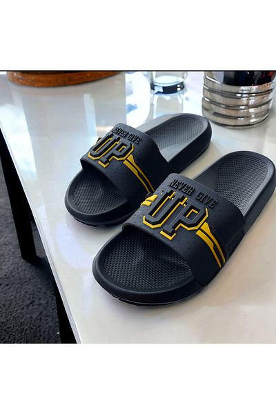 GEZER Plajă Piscina Grădină Deni?z Papuci pentru bărbați cu talpă anti-alunecare zilnică