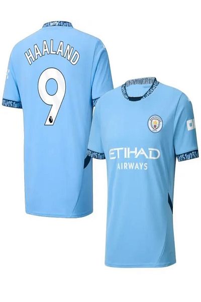 yenteks Haaland M.cty Number 9 - New Season Adult Jersey