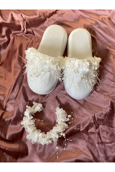 Eliza Bride Lohusa Terlik ve Lohusa tacı