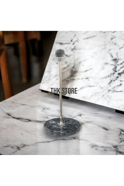 THK STORE Decorative Marble Paper Towel Holder