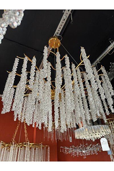 cristalya avize KRISTAL AVİZE SALON HOL SERİP AVIZE