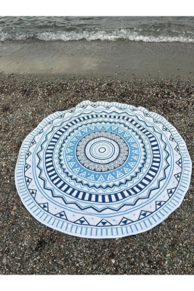 Dotamess Yuvarlak Plaj, Kamp, Piknik Örtüsü Çap 150 Cm