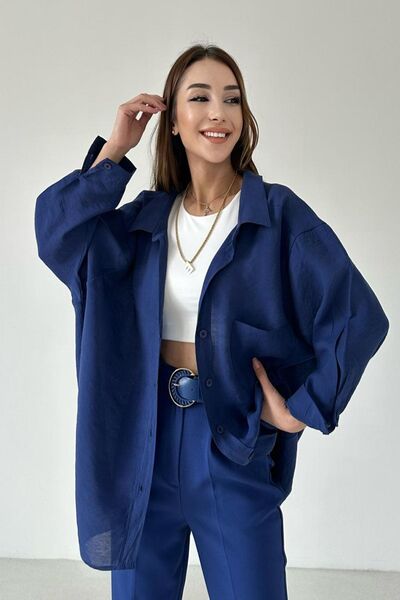 Biss Butik Cămașă de damă supradimensionată mărime standard