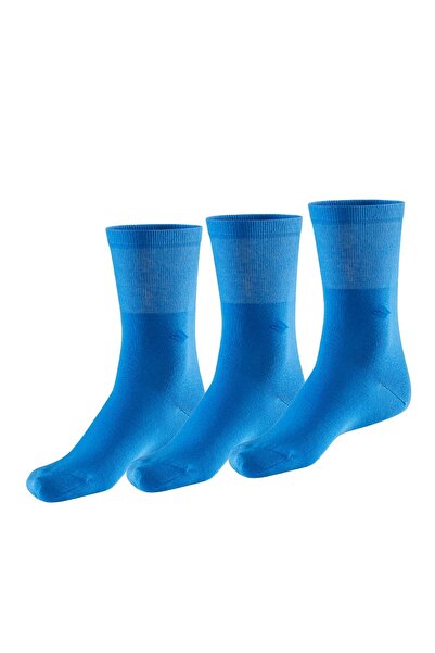 Bonny Silver Men's Blue Silver Socks - No Smell Socks, Pack of 3