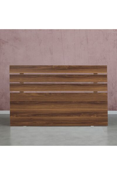 PASİFİC HOME Huga Çift Kişilik Yatak Başlığı 160lk, Ceviz, 160 Cm Baza Başlık