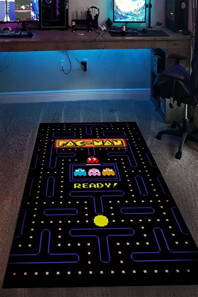 Alpacarpet Kaymaz Taban Makinede Yıkanabilir Gaming Oyuncu Playstation Xbox G...