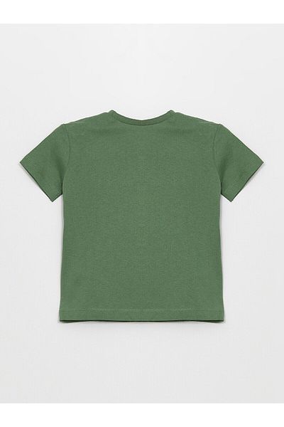 LC Waikiki LCW Baby Boy T-Shirt - Crew Neck, Short Sleeve, Printed