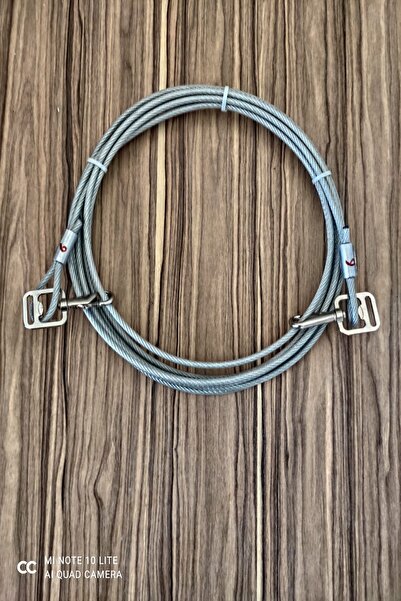 PADRİ LİDERSAN ÇELİK 6 MM 6 METRE KÖPEK BAHÇE BAĞLAMA HALATI