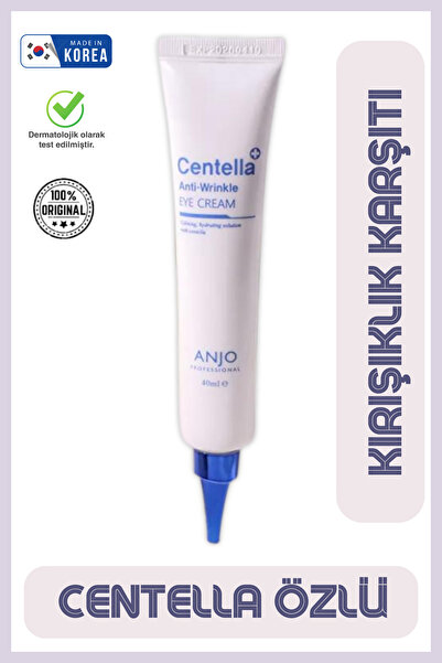 ANJO PROFESSIONAL Yoğun Onarıcı Centella Asiatica Özlü Kore Göz Kremi | Kırış...