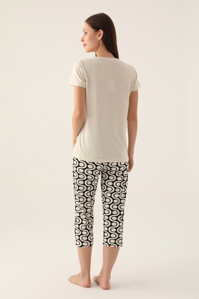 Arnetta 2894 What If You Kadın Kapri Pijama Takım