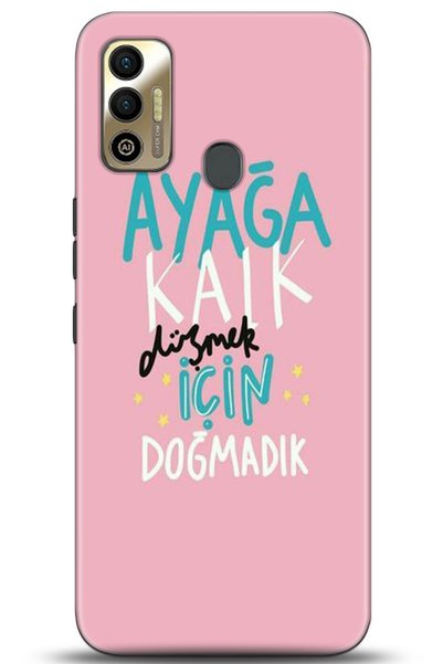 adveksiyon Tecno Spark 7T Case HD Printed Case - Followed Institution 0011