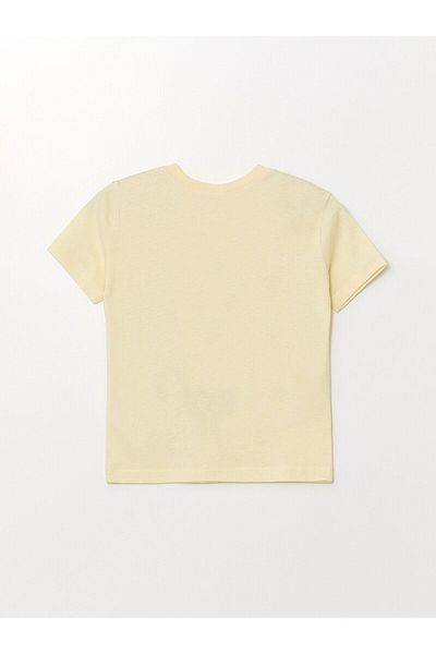 LC Waikiki LCW Baby Boy T-Shirt - Crew Neck, Short Sleeve, Printed