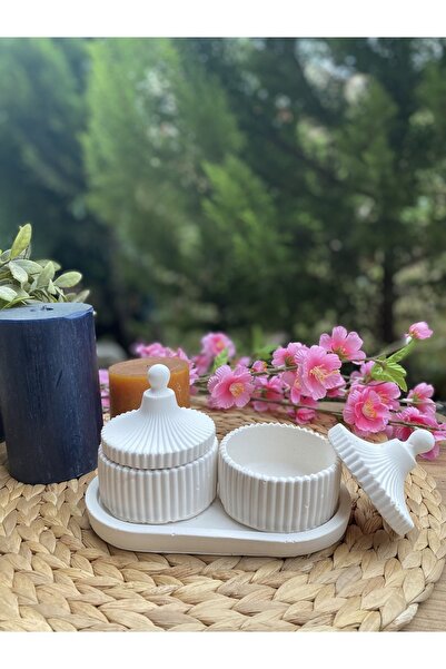 Hepsi Moda Dekoratif , Mum, Saksı Ve Takı Tabağı, Mumluk, Organizer Tabak, Kase