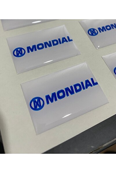 İŞCAN MOTOR Mondial 125 Mh Drift Gidon Arası Üst Platin Damla Etiket Sticker ...