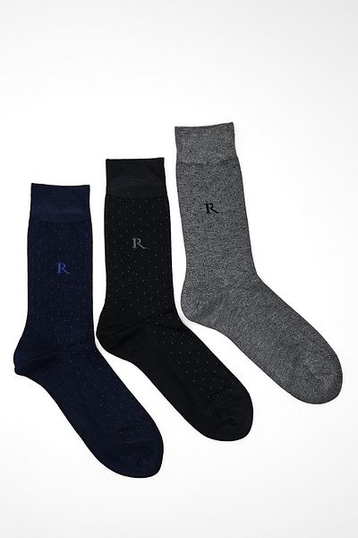 Rodi Men's Socks - Dot Pattern, 40-44 0104