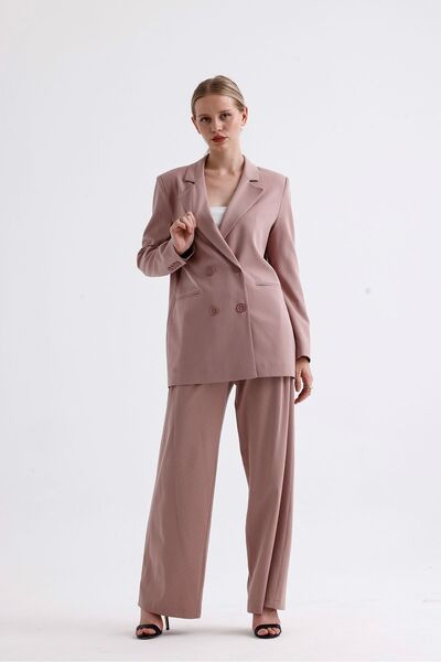 DOLCEBELLA Kadın Rose Ceket Pantolon Takım