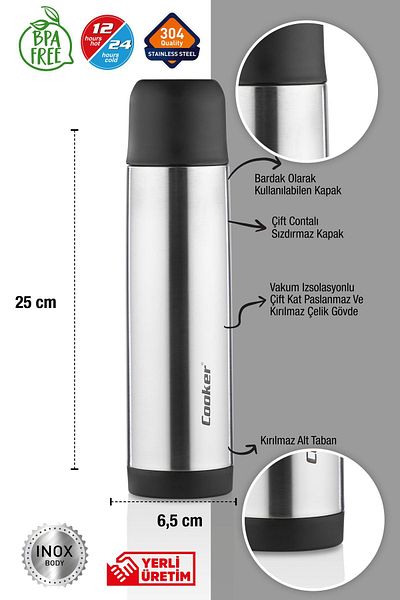 Wonder Luxury Special Production 500 Ml Steel Thermos