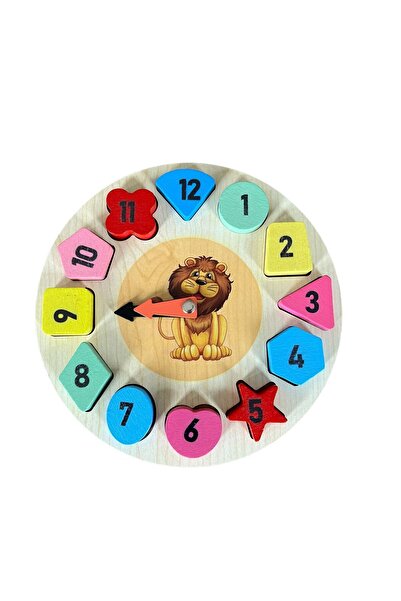 BEMİ Montessori Ahşap Saat Bultak