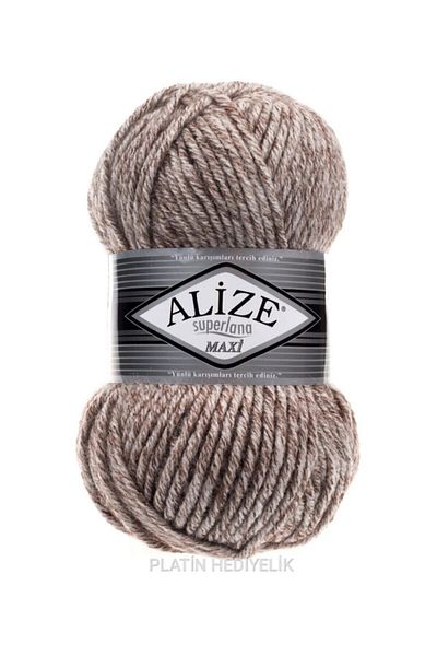 Alize سترة سوبرلانا ماكسي محبوكة يدويًا، سترة صوفية، خيط وشاح، سترة