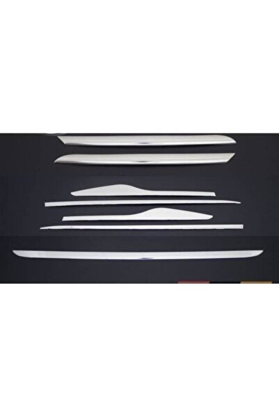 OTOTUNING53 Renault Clio 4 Yan Kapı Çıtası + Ön Panjur + Bagaj alt Çıtas