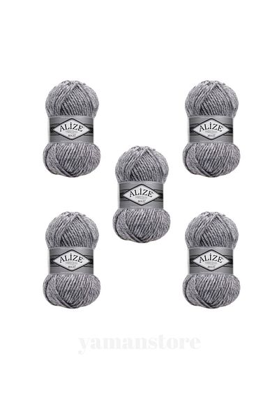 Alize Jaspe Grey Süperlana Maxi - 801 (Συσκευασία 5)