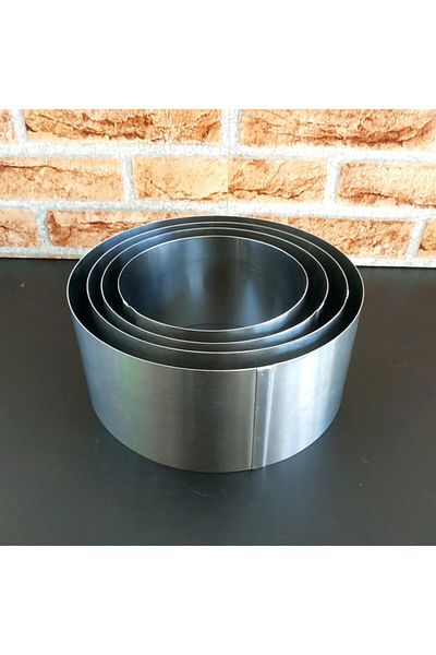 Nar kalıp Narkalıp Round 4 Piece Cake Mold Depth 12cm