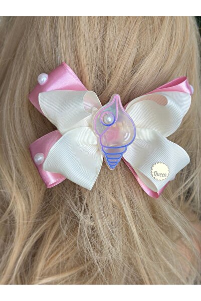 Queen Nelly Luksuzna 3D školjka morske dagnje - satenski preklop, mašna, ukra...