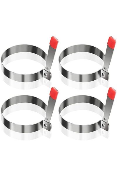 Nar kalıp 4 Pieces 9cm Narkalıp Round 0mlet and Crepe Baking Mold