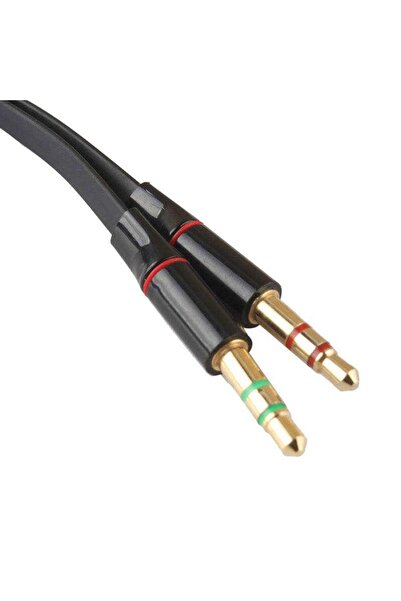 Brs Kulaklık Mikrofon Ayırıcı Çevirici Switch Splitter 3.5mm