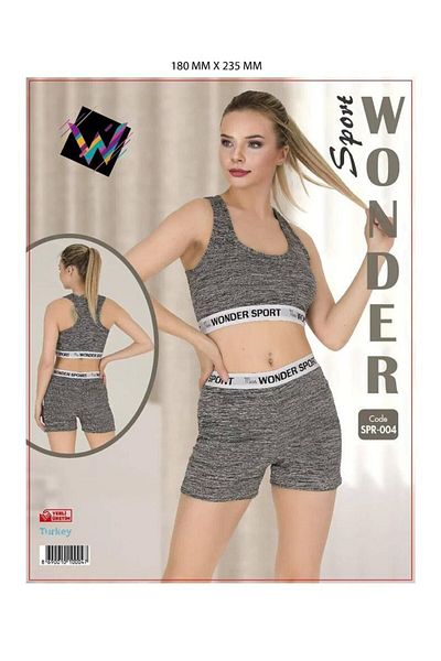 Emir Store Thick Strap Suit Set with Short Shorts