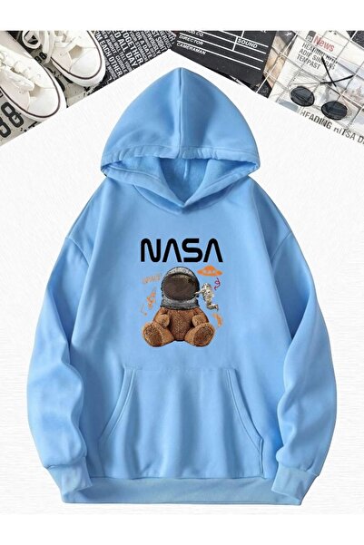 BENROMA 3-ниткова флісова кофта з принтом NASA AYICIK для немовлят