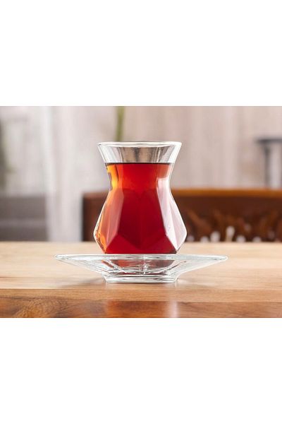 LAV Alya 12" Piece Tea Cup and Saucer Set