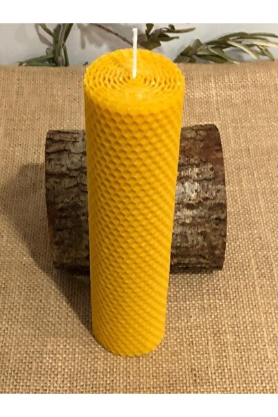 Oliveephesus Balmumu Mum 1 Adet Natural Sarma Bal Mumu 21 Cm 5 Cm Kalın Uzun