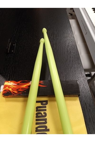 PUANDORG 5A Green Unbreakable Drumboks Hard Plastic Long Lasting
